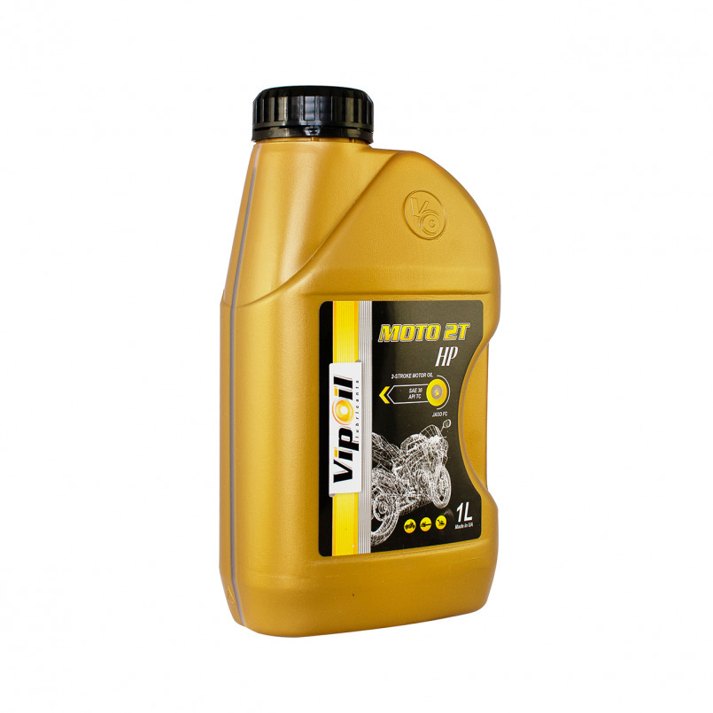 Олива для двотактних бензинових двигунів VipOil MOTO 2T HP SYNT API TC